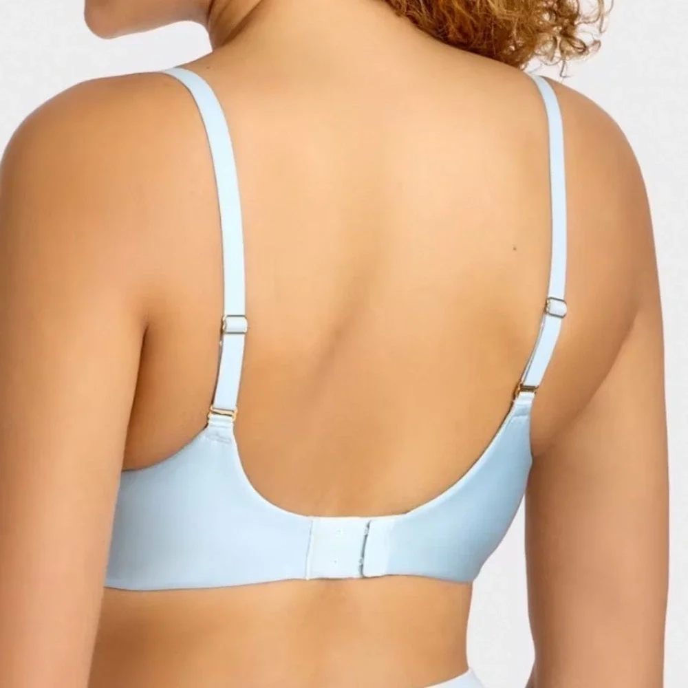 Wacoal Simply Done Spacer T-Shirt Bra Light Blue Underwire 853393 36DD Z2 New